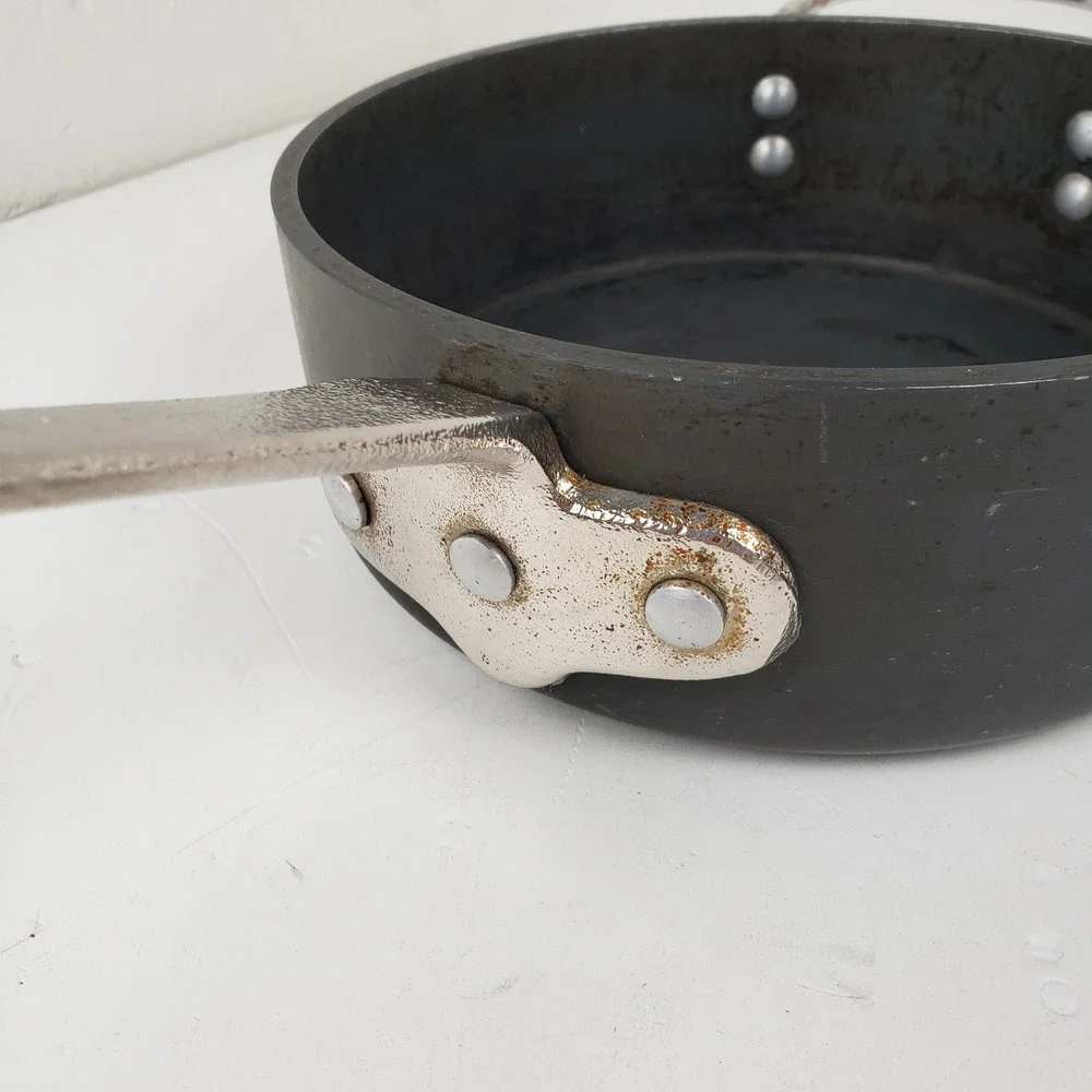 Calphalon Commercial Aluminum Cookware 2.5 QT Saute Pan Helper Handle 8182 1/2